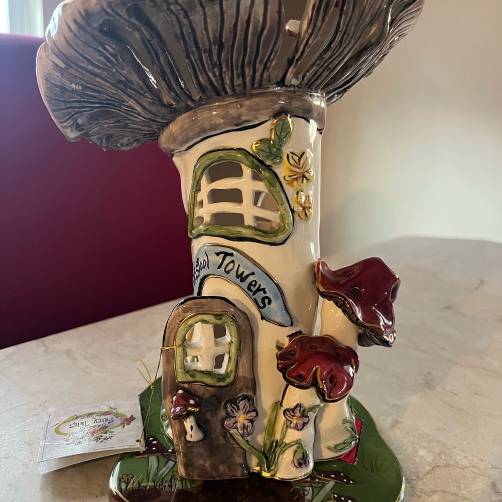 Whimsical Mushroom House Decor